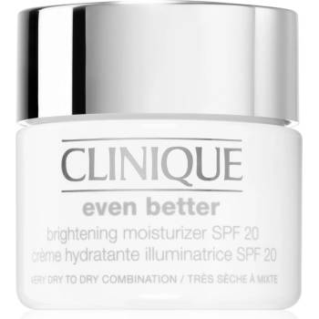 Clinique Even Better Brightening Moisturizer SPF20 хидратиращ крем за лице SPF 20 50ml