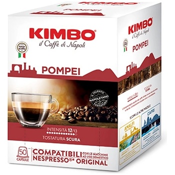 50 бр. кафе капсули KIMBO POMEI съвместими с Nespresso®