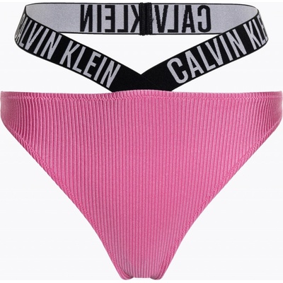 Calvin Klein spodný diel bikín High Leg Cheeky bold pink