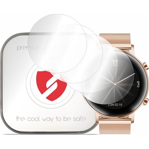  Протектор - самолекуващ [4 броя] за Huawei Watch GT 2 42 mm Premium сменяемо Протектор - Smart Protection Classic - прозрачен