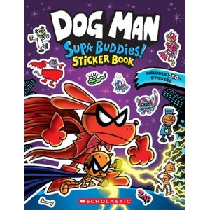 Dog Man: Official Supa Buddies Sticker Book (2025)