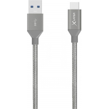 XLayer 211573 USB 3.0 zu Type C, 1,2m, šedý