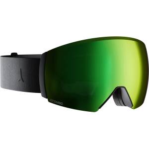 Atomic Ски маска Atomic Revent Q M HD Photochromic S1-3 + Clear Lens Ski goggles - Black / Green Gold HD Photo (417-5991-0111)