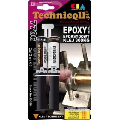 Technicqll Epoxidové lepidlo na kov 2 x 20 ml