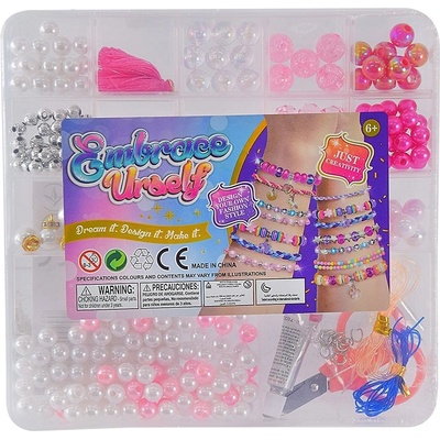 Raya Toys Комплект мъниста за гривни Raya Toys - Embrace Urself (521123162)