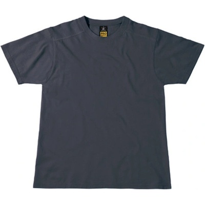 B&C tričko TUC01 dark grey solid