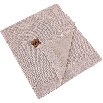 Eko deka bambusová s velúrovou podšívkou Rose Pink