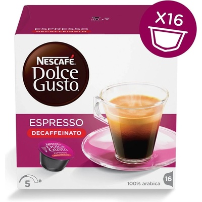 Nescafé Dolce Gusto Espresso Decaffeinato kávové kapsle 16 ks – Zboží Dáma