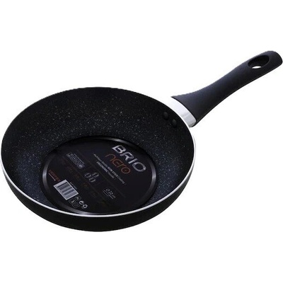 BRIO Тиган BRIO Nero - 22 см, Незалепващо Мраморно Покритие (BRIO-01-104823)