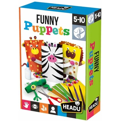 Headu Творчески комплект Headu - Направи си сам забавни кукли (HMU51838)