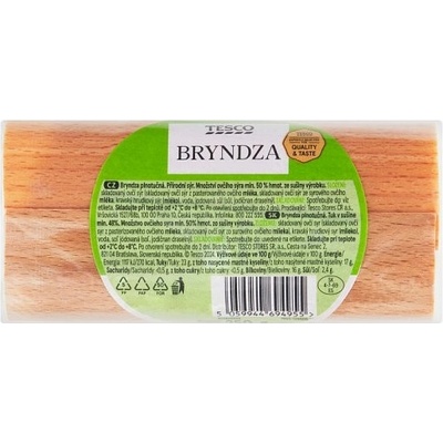 Tesco Bryndza plnotučná 250 g