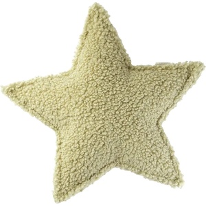 Wigiwama Зелена детска възглавница за диван от букле Star - Wigiwama (W598642)