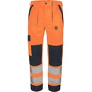 Cerva MAX NEO HV LADY Dámské HI VIS pracovní kalhoty do pasu s reflexními pruhy HV žlutá