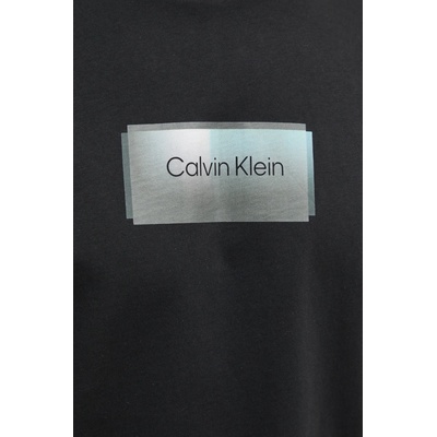 Calvin Klein Памучна тениска Calvin Klein в черно с принт K10K114174 (K10K114174)