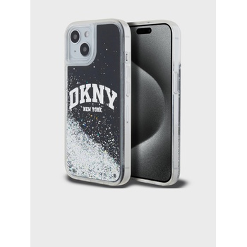 DKNY Заден капак с лого арка за iPhone 11 Black DKNY Течен блясък DKNY | Cheren | ЖЕНИ | UNI