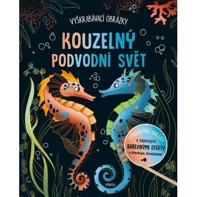 Vyškrabávacie obrázky Kúzelný podvodný svet