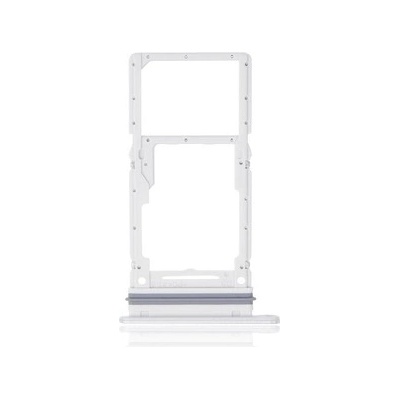 Držák (šuplík) SIM Samsung A336 Galaxy A33 5G white (silver)