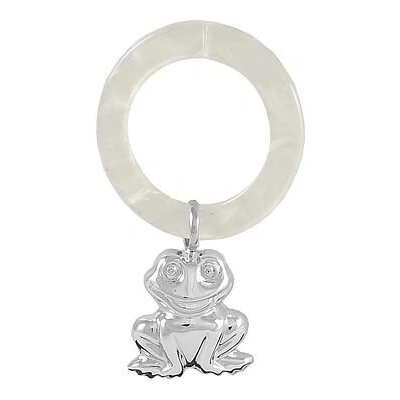 INFINITYSILVER Stříbrné chrastítko žába