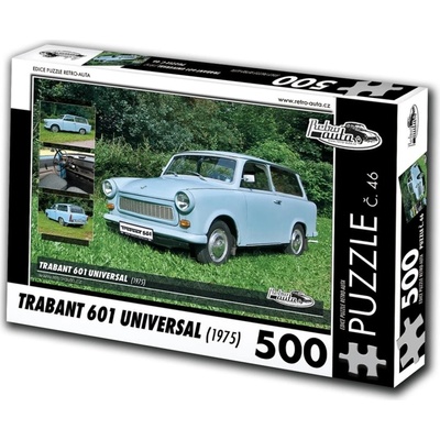 Retro cars Trabant 601 Universal 1975 500 dielov