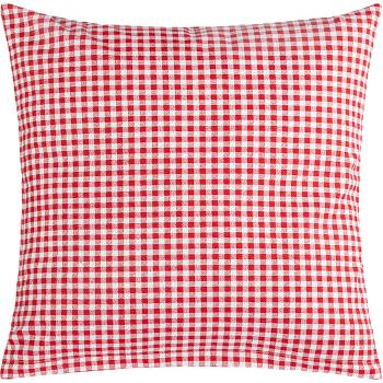 Bellatex Vankúš Berta Kocka červená 45x45