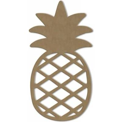 Gomille Dřevěný výřez - Ananas, obrys