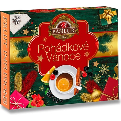Basilur Fruit Infusions Assorted Pohádkové Vánoce Vánoční 60 x 1,8 g