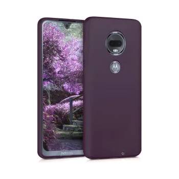 Image 1 of kwmobile Калъф за Motorola Moto G7 / Moto G7 Plus - лилав