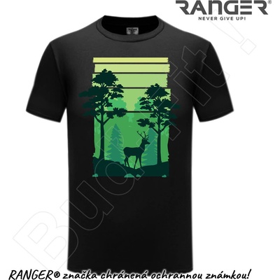 Tričko Ranger motív Poľovníctvo 17 zelená