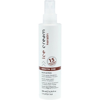 Inebrya Keratin keratinový sprej 15 v 1 Keratin Spray Cream Leave-in 15 Actions 200 ml