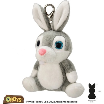 Wild Planet Ключодържател Зайче 14см, Wild Planet (K8520)