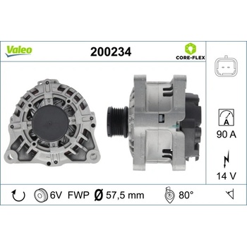generátor VALEO 200234