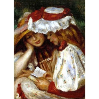D-Toys Renoir Two girls reading 1000 dielov