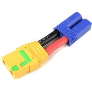 Revtec Конверсионен кабел EC5 устройство - XT-90 Anti-Spark батерия 10AWG