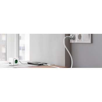 Cubenest PowerCube Extended USB 1,5m Green 2402GN/FREUPC
