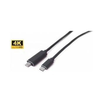 MicroConnect 4K USB-C to Mini Displayport Cable 2m Video resolution Up 4K*2K@60Hz