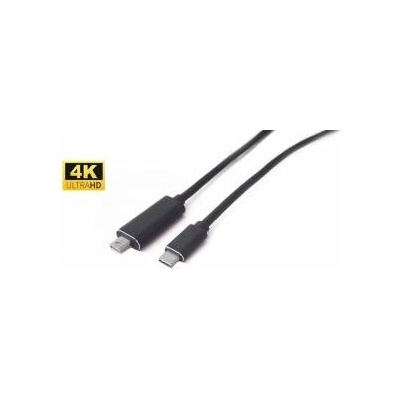 MicroConnect 4K USB-C to Mini Displayport Cable 2m Video resolution Up 4K*2K@60Hz