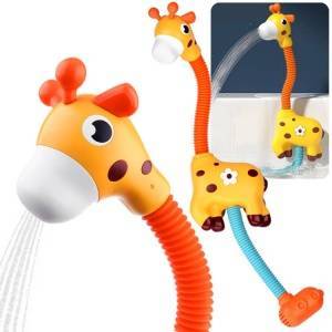 Jokomisiada GIRAFFE Shower Water Bath Toy for Toddlers ZA4656