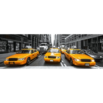 Dimex M-470 vliesová fototapeta na zeď Yellow_taxi rozměry 330 x 110 cm