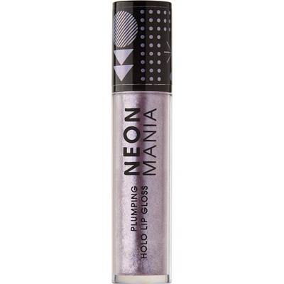 Dermacol Lesk na pery so zväčšujúcim efektom Neon Mania Lip Gloss 1 Purple 4 ml