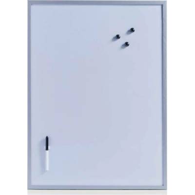 ZELLER Zeller Magnetická tabule na poznámky + 3 magnety, 60 x 80 cm