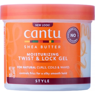 Cantu Natural Moist Twist & Lock Gel 370 g