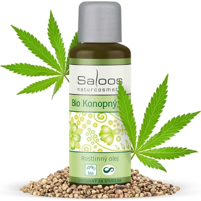 Saloos konopný olej Bio lisovaný za studena 125 ml