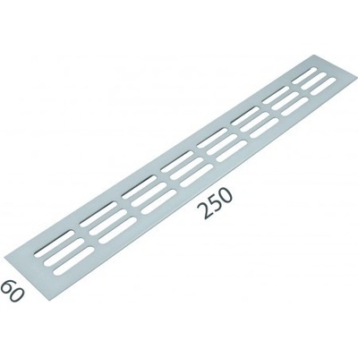 MP 60 x 250 mm STM strieborná matná (F1)