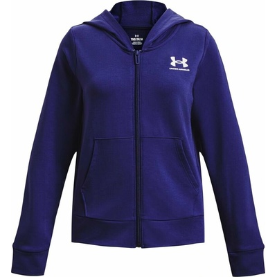 Under Armour Rival FZ Hoodie modrá