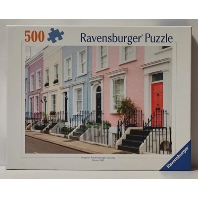 RAVENSBURGER Barevné domy v Londýně 500 dílků
