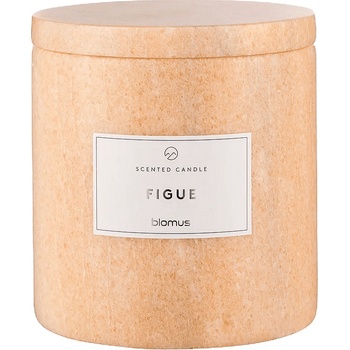 Blomus (Германия) Ароматна свещ BLOMUS FRABLI с аромат Figue - Ø10 х h11 см - цвят бронзов тен (BLOMUS 65458)