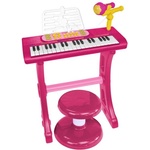 Bontempi Електронно пиано розов (133771)