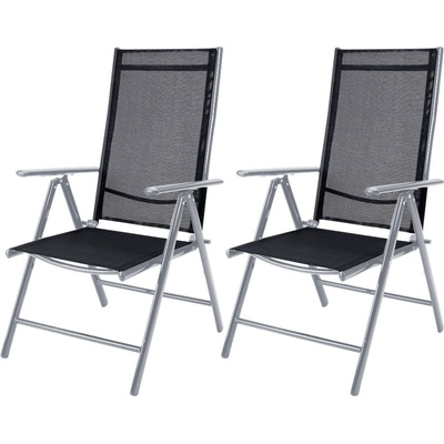 Casaria Zahradní židle Bern stříbrné