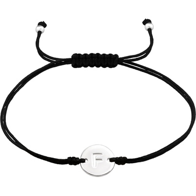 Olivie provázkový náramek písmeno F 7568
