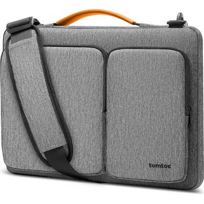 Tomtoc Defender Laptop Briefcase (A42C2G3) - s Shoulder Strap and Small Card Pocket, 13" - Šedá KF2320746